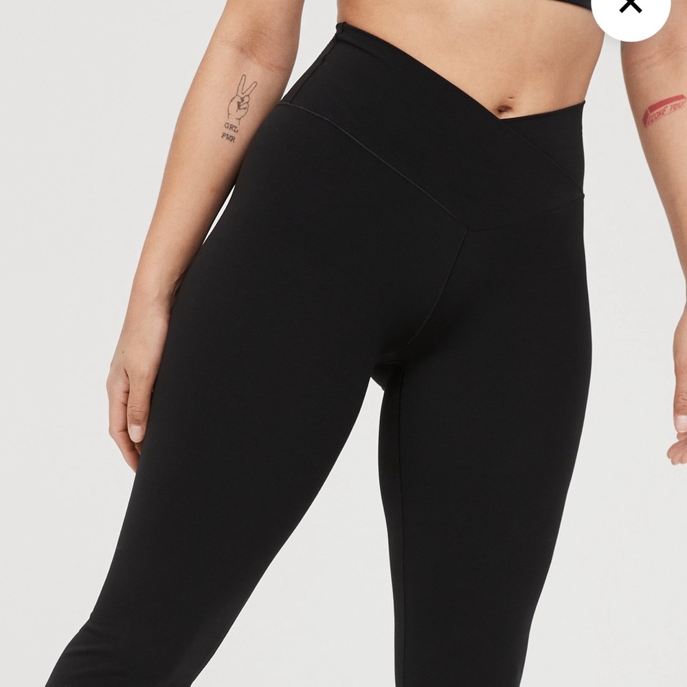 Aerie CrossOver High Waisted Super Flare Legging